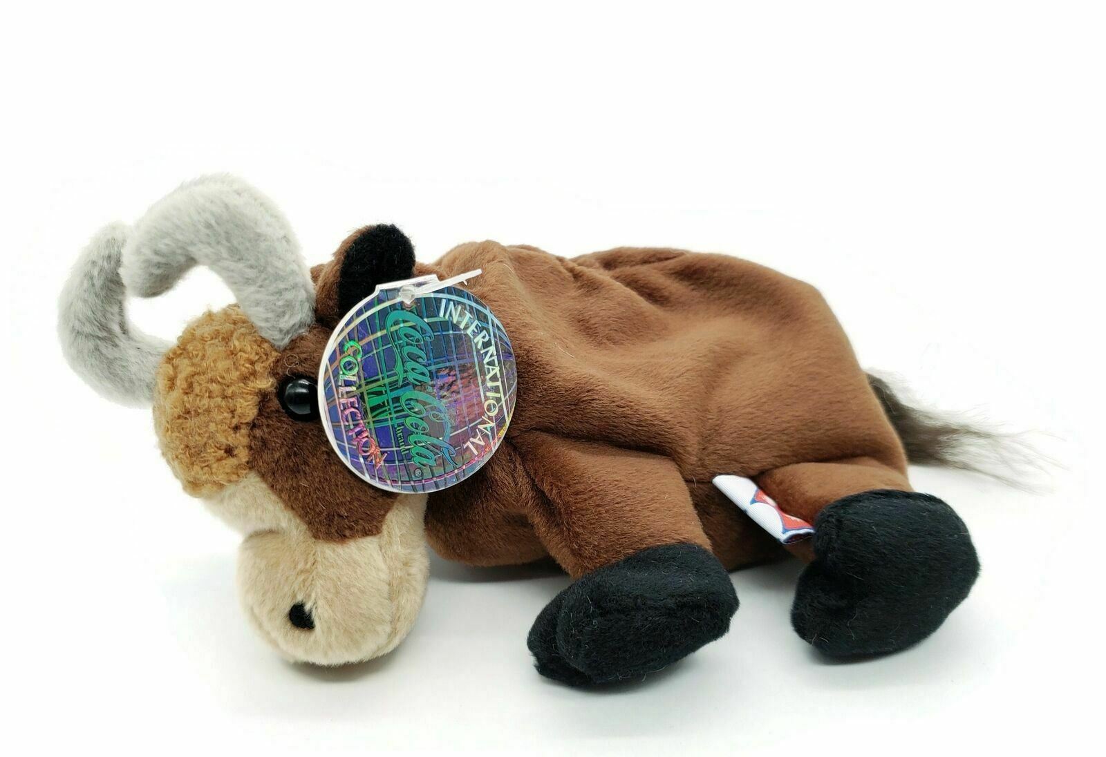 1999 Coca-Cola International NEPAL - WAKS The YAK Bean Bag Plush 5.5" - Image 3