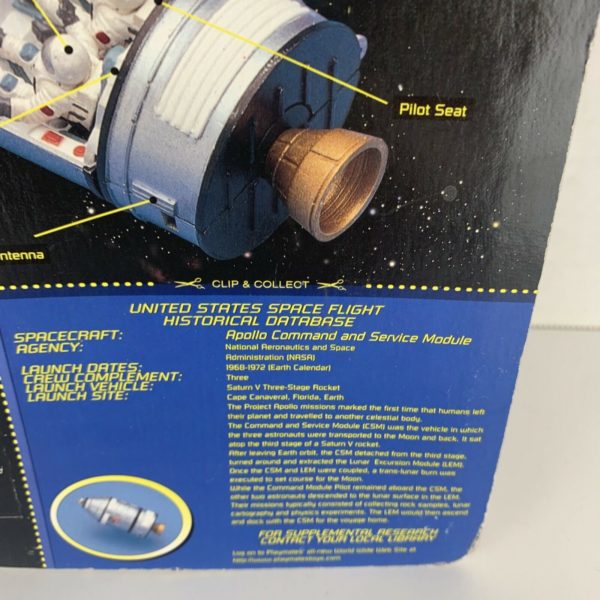 1996 Star Trek Innerspace Series Project Apollo Command & Service Module Mini Playset 6169 - Image 6