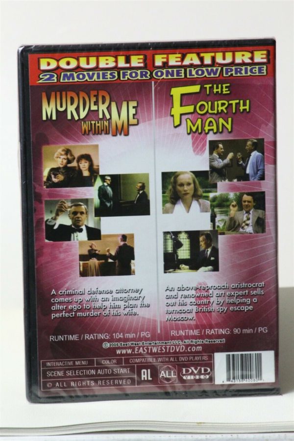 2 Movies: Murder Within Me / The Fourth Man (DVD) - Image 3