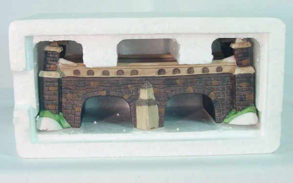 Dept 56 Heritage Village Accessory Stone Train Tressel 5981-1 - Image 5