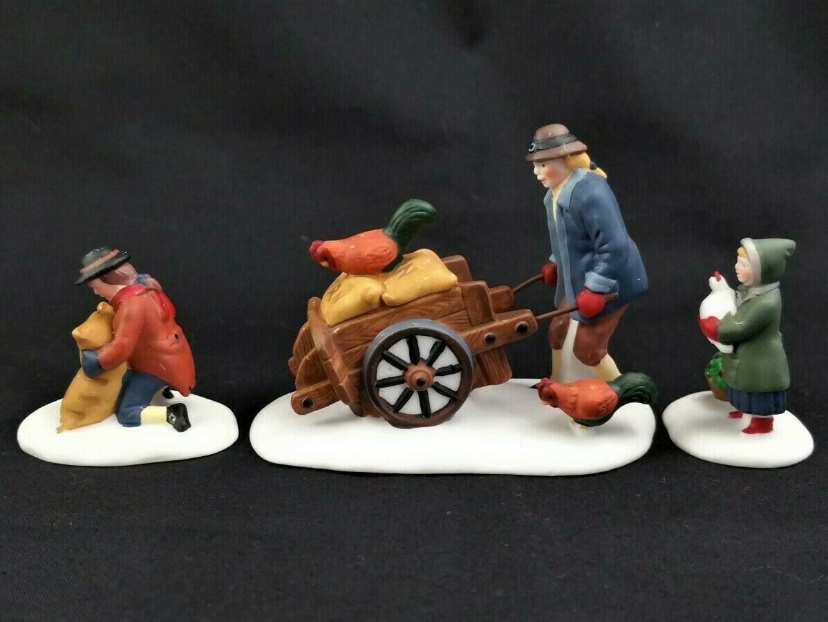 Dept 56 Heritage Village Accessory Harvest Seed Cart 5645-6 - Image 4