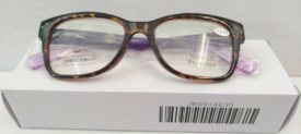 Joy Mangano Shades Reading Glasses +3.50 readers Tortoise/Purple