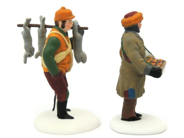 Dept 56 Heritage Village Accessory Village Street Peddlers Figurine Set 5804-1 - Image 5