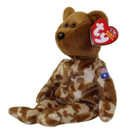 TY Beanie Baby - HERO the Military Bear (Australia Version) (8 inch) - 40014