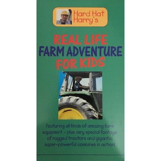 Hard Hat Harry's Farm Life Adventures (VHS Tape) Nokomis