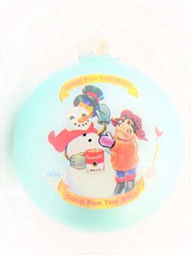 Campbells Soup 1998 Collectors Edition Christmas Ornament