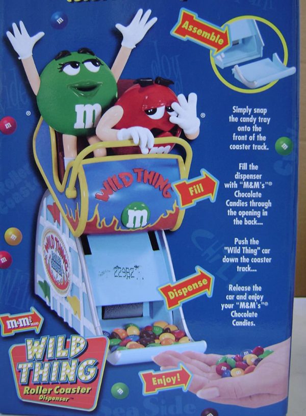 M&M's Candy Dispenser - Wild Things Roller-Coaster - Limited Edition` - Image 4