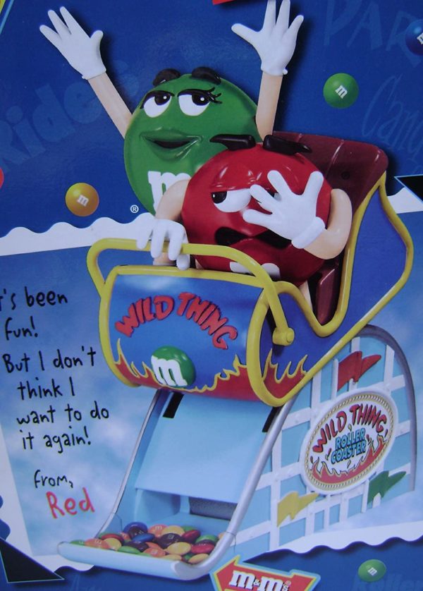 M&M's Candy Dispenser - Wild Things Roller-Coaster - Limited Edition` - Image 3