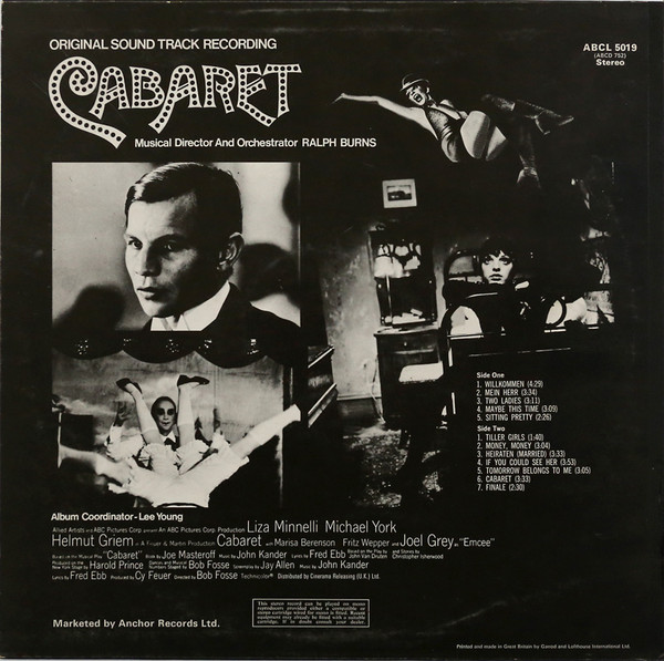 Cabaret - Original Sound Track Recording (Music CD) - Image 3