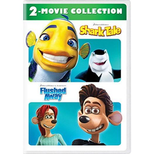 DVD Children's Movies 4 Pack Fun Gift Bundle: Spies in Disguise, Hans Christian Andersens Thumbelina, Shark Tale / Flushed Away, Heroes of Bikini Bottom - Image 5