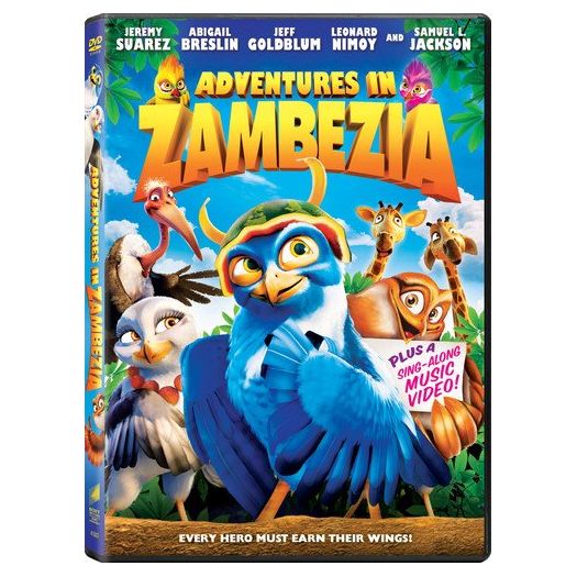 DVD Children's Movies 4 Pack Fun Gift Bundle: Adventures in Zambezia, Happy Feet 1 & 2, The Lego Movie, Monkey Up - Image 3