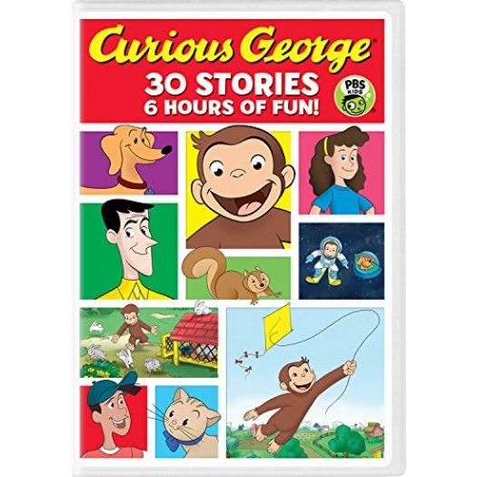 DVD Children's Movies 4 Pack Fun Gift Bundle: PBS KIDS: 20 Music Tales, Rainbow Rangers: I Heart Unicorns, BEAUTY AND THE BEAST, Curious George 30-Story Collection - Image 6