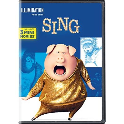 DVD Children's Movies 4 Pack Fun Gift Bundle: Sing, Gnomeo & Juliet, Black Arrow, The Smurfs 2 - Image 3