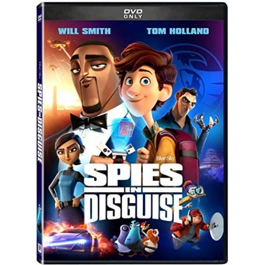 DVD Children's Movies 4 Pack Fun Gift Bundle: Spies in Disguise, Hans Christian Andersens Thumbelina, Shark Tale / Flushed Away, Heroes of Bikini Bottom - Image 3