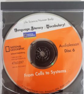 National Geographic Language Literacy & Vocabulary Audiolesson Disc 6 From Cells to Systems (DVD)