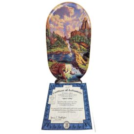 Native American Indian Collector Plate Spirit Calling by Jonathon Earle Bowser #58892