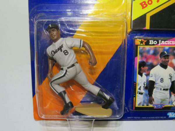 1992 Starting Lineup Bo Jackson Chicago White Sox Figure, Card, and Poster - Image 3