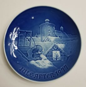Bing & Grondahl 1977 Jule After Plate