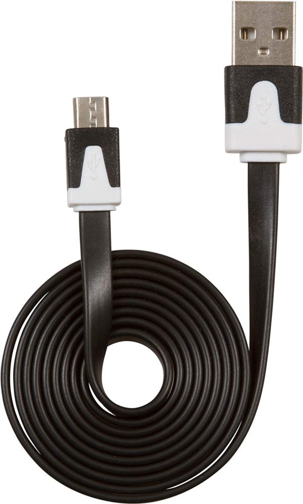 GetPower GP-USB-M Flat Charge/Sync Cable USB, 3 ft L - Image 3