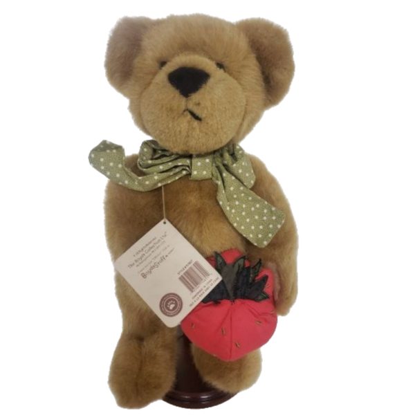 Boyds Bears "Cameron T Strawbeary" 12" Bear H.B's Heirloom Series #919857 - Image 3