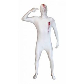 Morphsuit Costumes For Halloween Scary Costumes - Bullethole: Size Large