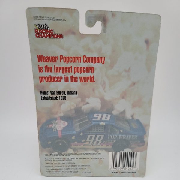 1998 Racing Champions Limited Edition 1/64 Car Pop Weaver Popcorn - Image 3
