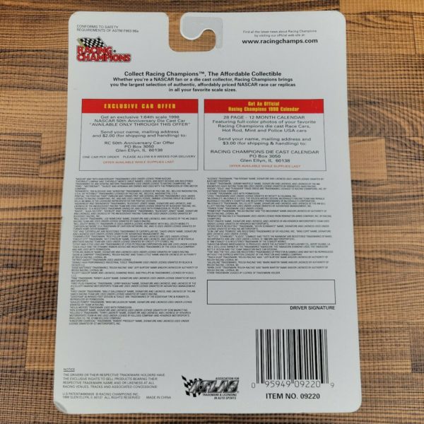 1998 Racing Champions 50th Anniversary Kellogg's Terry Labonte #5 1:64 - Image 5