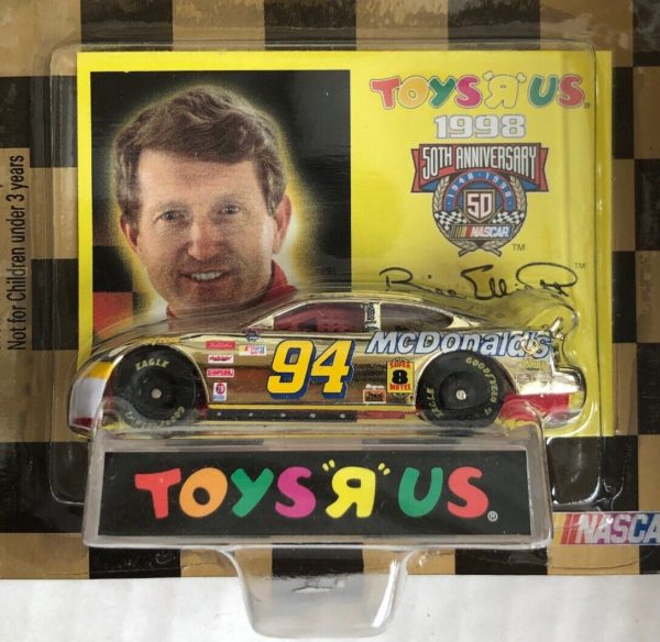 1998 Racing Champions 50th Anniversary Commemorative Series Toys R Us McDonalds Car Bill Elliott #94 1:64 - Image 3
