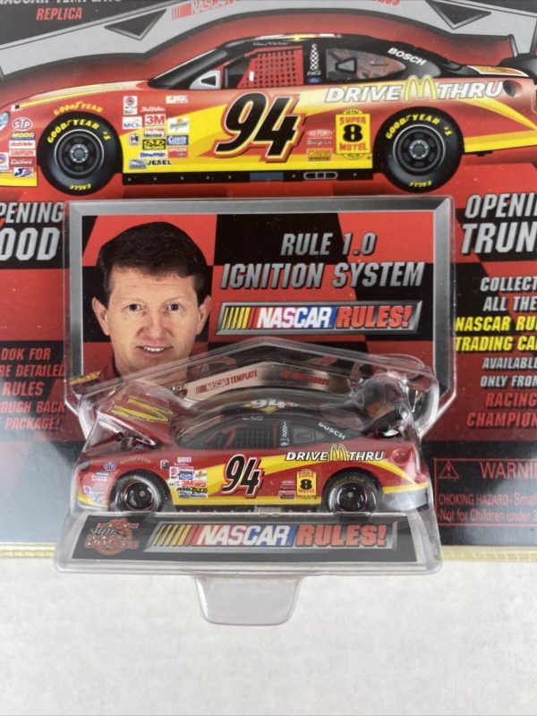 1999 Racing Champions Nascar Rules 1:64 Die Cast NASCAR #94 Bill Elliott - Image 4