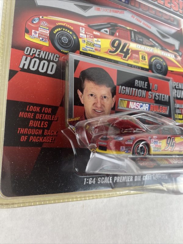 1999 Racing Champions Nascar Rules 1:64 Die Cast NASCAR #94 Bill Elliott - Image 6