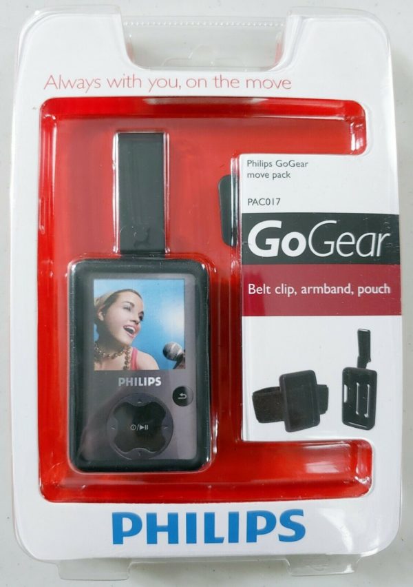 Philips GoGear Move Pack - PAC017 - Belt Clip, Armband, Pouch - Black - Image 3