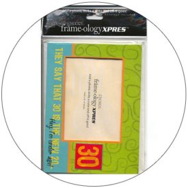 Frameology Picture Frame Mailer with Envelope - 30 is  the New 20!