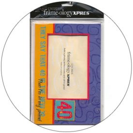 Frameology Picture Frame Mailer with Envelope - 40 is the New 30