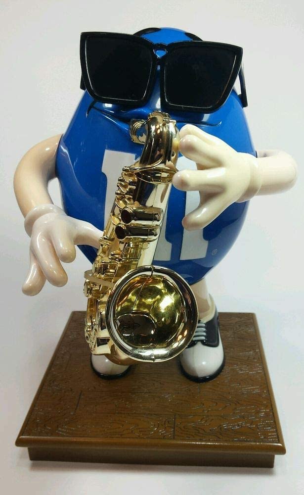 M&M's Candy Dispenser Blues Café Limited Edition Collectible - Image 5