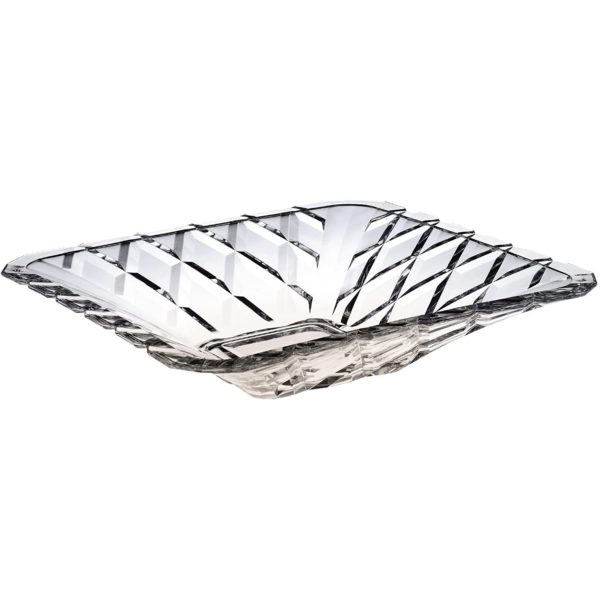 Celebrations by Mikasa Diamond Sparkle  12 Inch Square Platter
