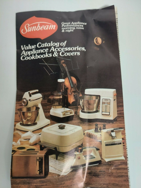 Vintage 1979 Sunbeam Disco-Chef Food Slicer-Shredder Attachment For Sunbeam Mixmaster Mixers #94-480 - Image 4