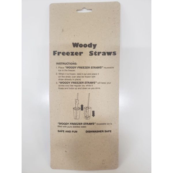 Vintage 1987 Woody Woodpecker Chilly Willy Freezer Straw - Image 3
