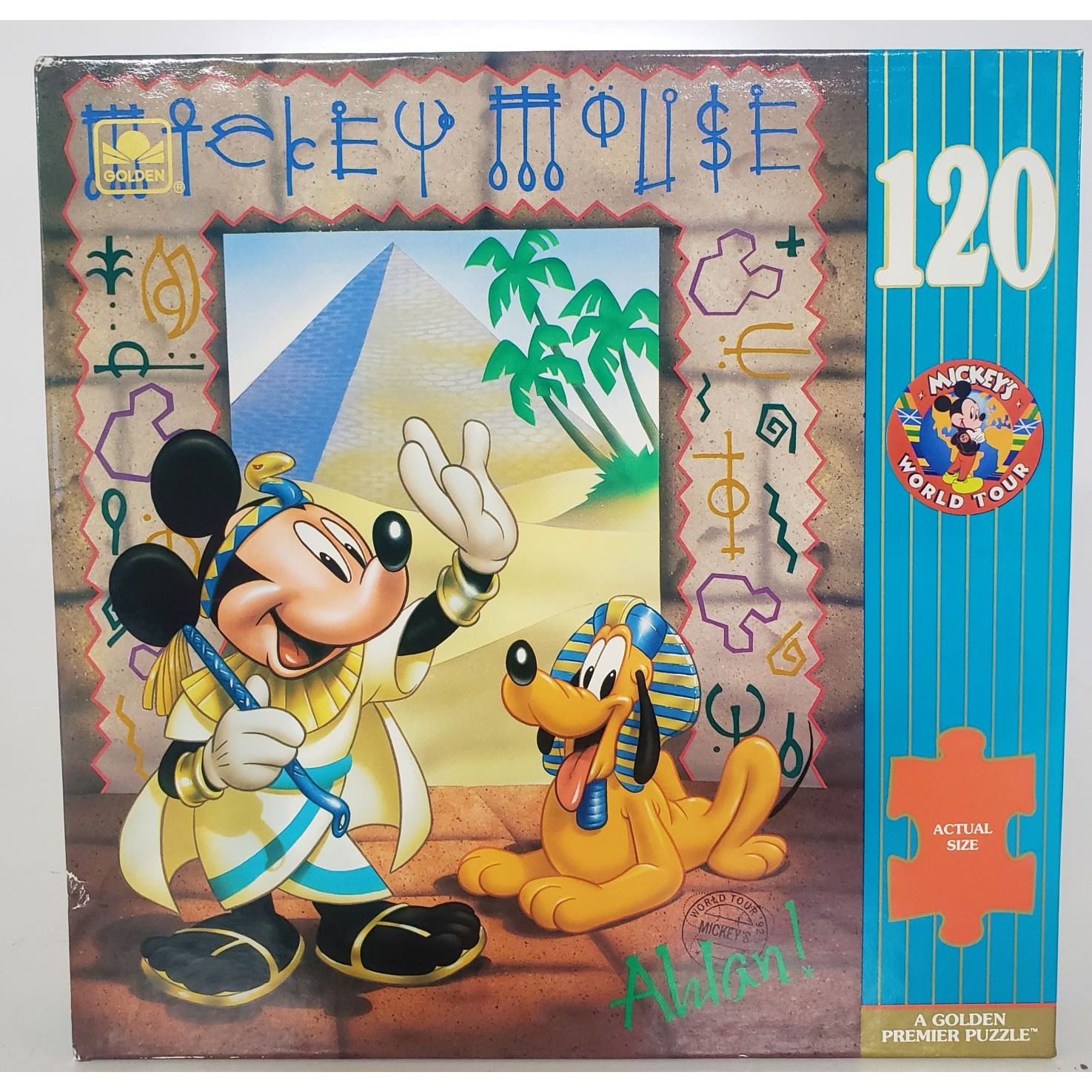 Golden Premier Disney Mickey S World Tour 1992 Egypt 1 Piece Puzzle Nokomis Funshop Golden Premier Disney Mickey S World Tour 1992 Egypt 1 Piece Puzzle Nokomis Funshop