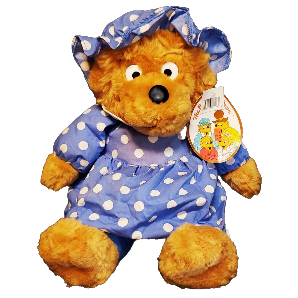 Vintage 1993 Chosun Intl Berenstain Bears MAMA BEAR Mom Plush Stuffed