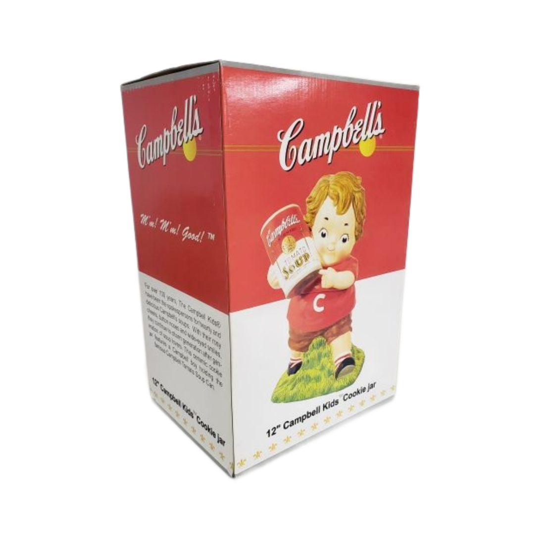 2005 Campbell's Soup Kids Cookie Jar 12” Ceramic Nokomis
