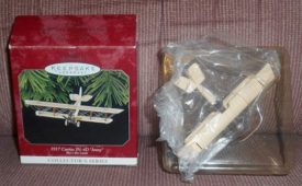 QX6286 Skys the Limit #2 1917 Curtiss JN-4D Jenny 1998 Hallmark Keepsake Ornament