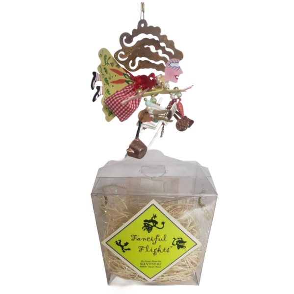 2000 Silvestri Fanciful Flights By Karen Rossi Ornament Vegetable Garden Cook - Image 4