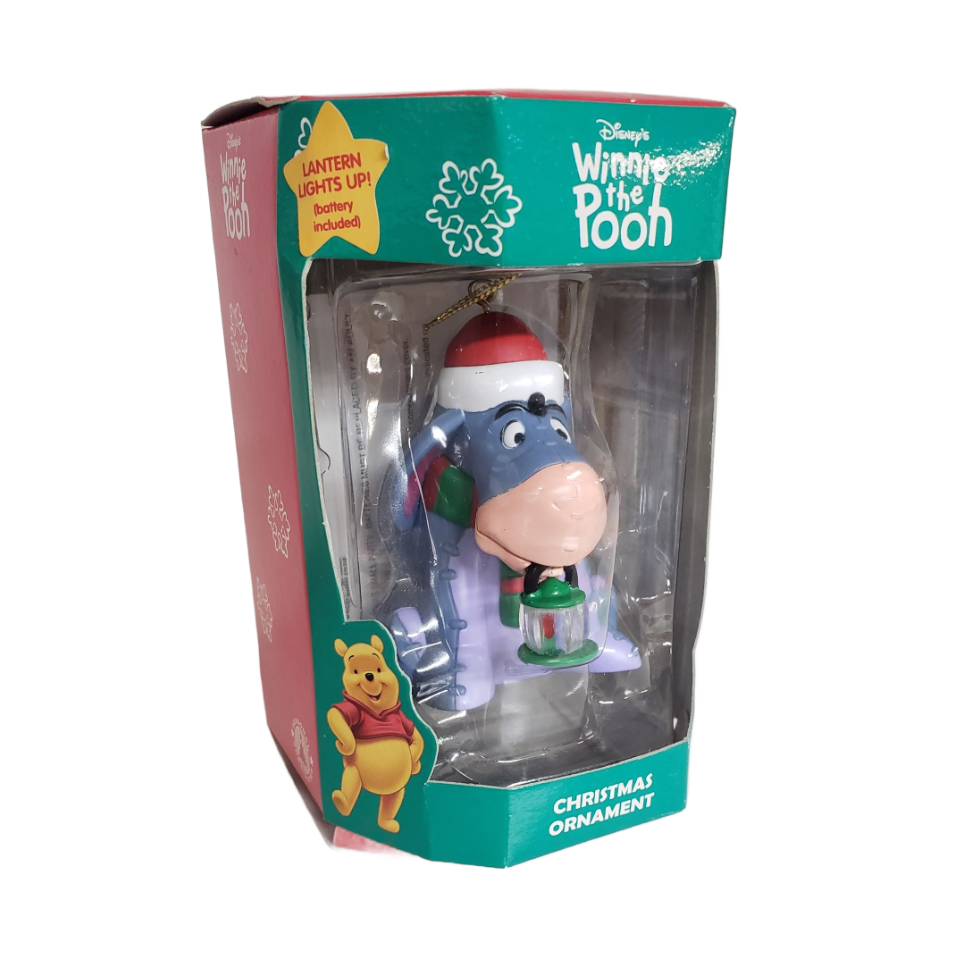 Disney's Winnie the Pooh Christmas Ornament Eeyore Lighted Lantern