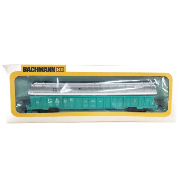 Vintage Bachmann HO Scale P & LE 42279 Coil Car Pittsburgh & Lake Erie Item No. 1223 - Image 3