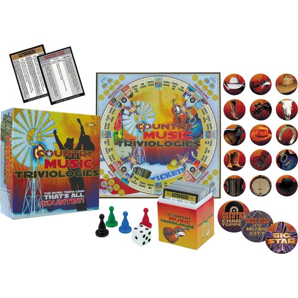 Country Music Triviologies Trivia Board Game USA - Image 6