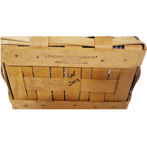 Boyds Longaberger Cat "Star Steadsbeary" 10" Limited Edition w/ Longaberger Basket #94645LB Rare - Image 5