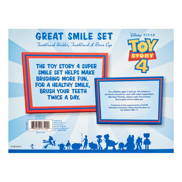 Toy Story 4 Bo Peep Smile Set - Toothbrush Holder, Toothbrush & Rinse Cup - Image 6