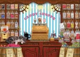 Cobble Hill "The Candy Shoppe" 1000 Piece Jigsaw Puzzle