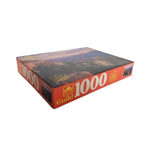 Vintage Puzzle Golden Guild 1000 Piece Jigsaw Grand Canyon 21.5 x 27.5 inch - Image 3
