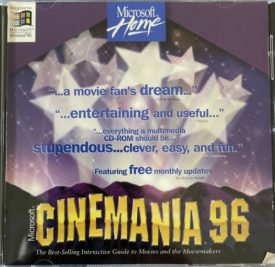 Cinemania 96 By Microsoft (CD PC Game)